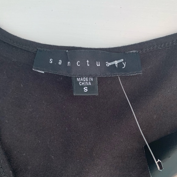 Black South Moon Under Top NEVER WORN!! size: S - Picture 3 of 6